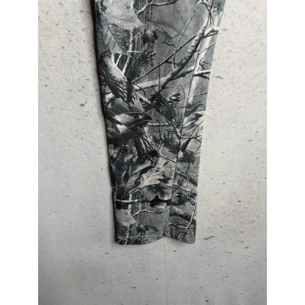 PacSun Sweatpants Mens Small Gray Woodland Camouflage Straight Leg Drawstring - Picture 9 of 15